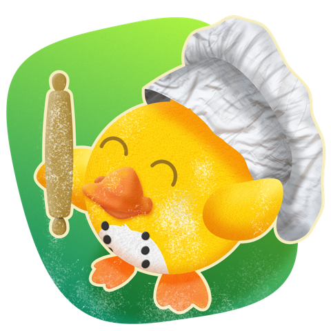 Duckling Duck messages sticker-4