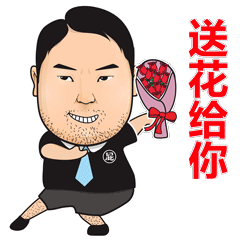 励志巅峰大叔 messages sticker-4