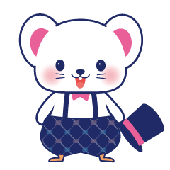 GIF可爱老鼠贴纸-YiYuan messages sticker-8