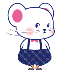 GIF可爱老鼠贴纸-YiYuan messages sticker-11