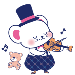 GIF可爱老鼠贴纸-YiYuan messages sticker-10