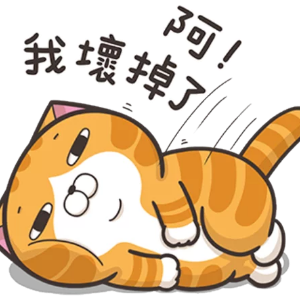 略胖憨橘猫 messages sticker-6
