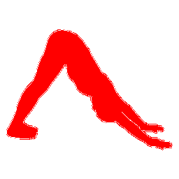 Fun Yoga Silhouette Stickers messages sticker-3