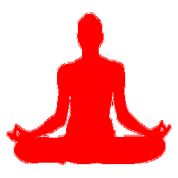 Fun Yoga Silhouette Stickers messages sticker-4