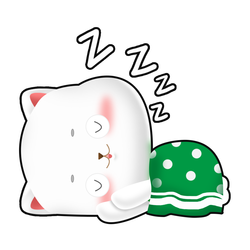 CatLittleWhite messages sticker-5
