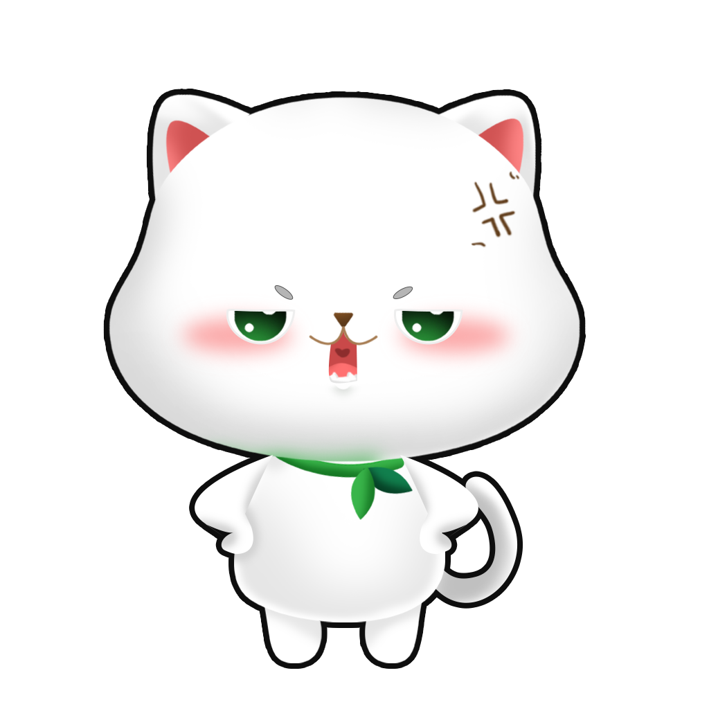 CatLittleWhite messages sticker-1