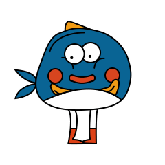 Dazed little fish messages sticker-8