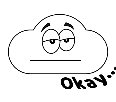 Cute Clouds messages sticker-3