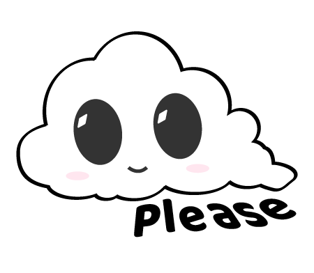Cute Clouds messages sticker-9