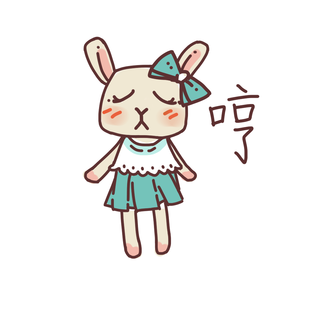 可愛仙女兔 messages sticker-5
