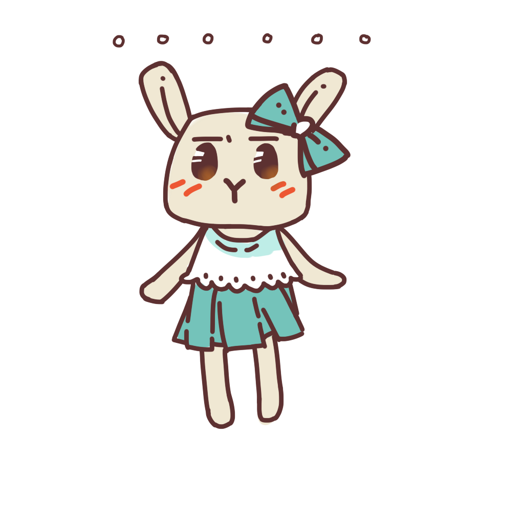 可愛仙女兔 messages sticker-1