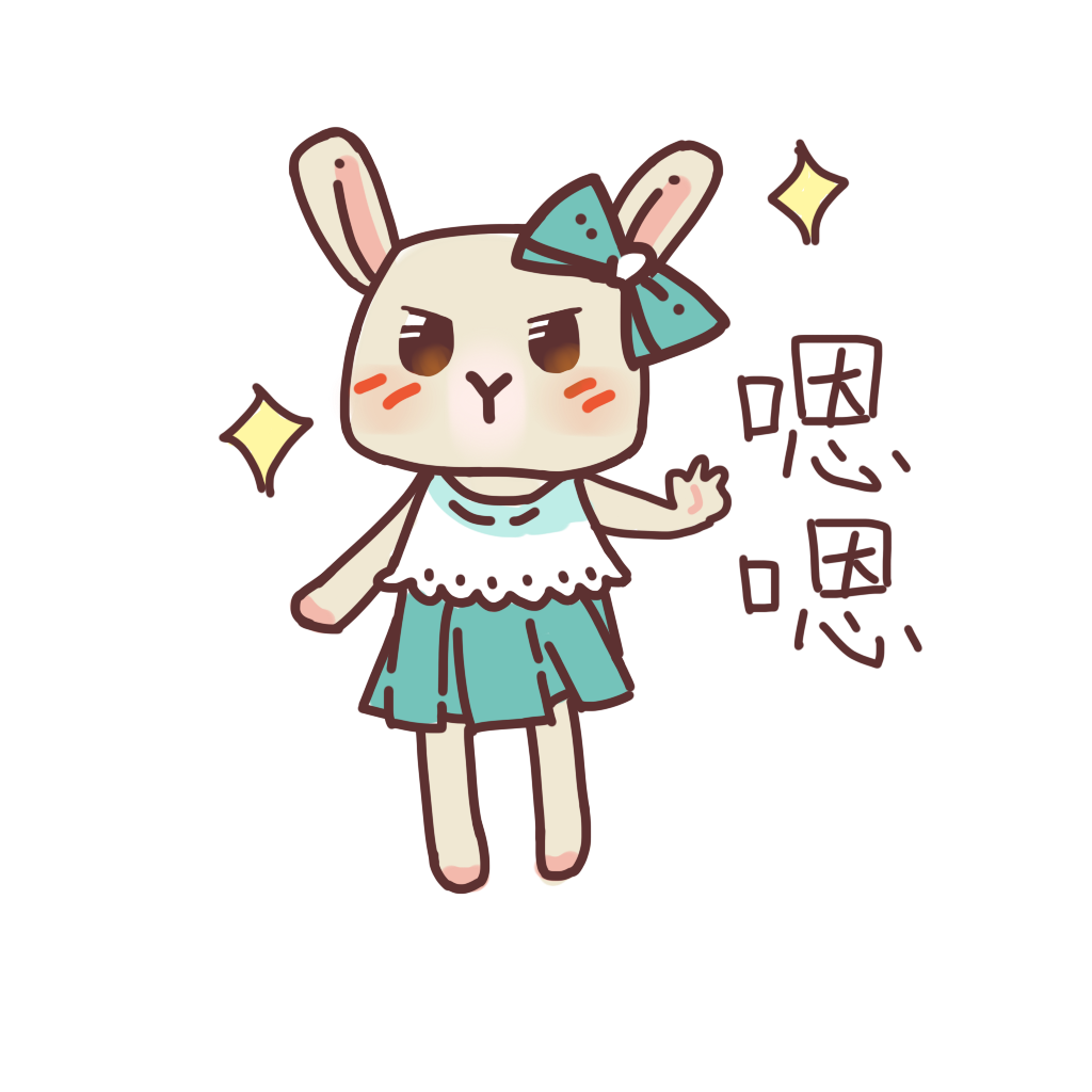 可愛仙女兔 messages sticker-7