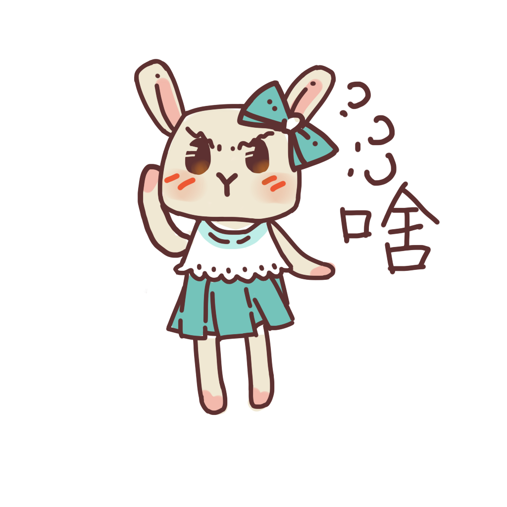 可愛仙女兔 messages sticker-11