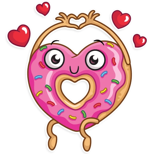 Coffee with Donut Stickers messages sticker-11