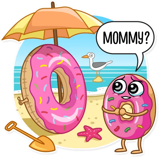 Coffee with Donut Stickers messages sticker-7