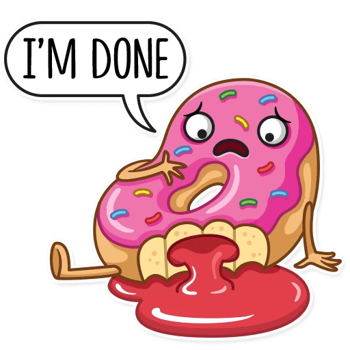 Coffee with Donut Stickers messages sticker-3