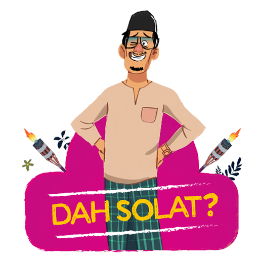 Senyum Sikit messages sticker-11