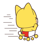 俏皮小黄猫 messages sticker-10
