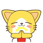 俏皮小黄猫 messages sticker-8