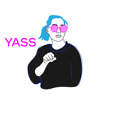 Urban ASL Stickers messages sticker-1