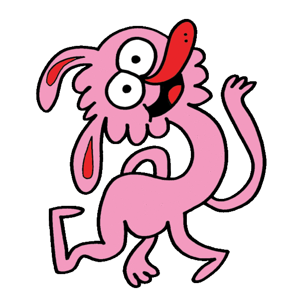 Jon Burgerman Stickers 2 messages sticker-1