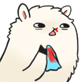 调皮的羊驼驼 messages sticker-9
