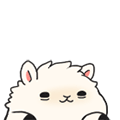 调皮的羊驼驼 messages sticker-5