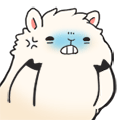 调皮的羊驼驼 messages sticker-3