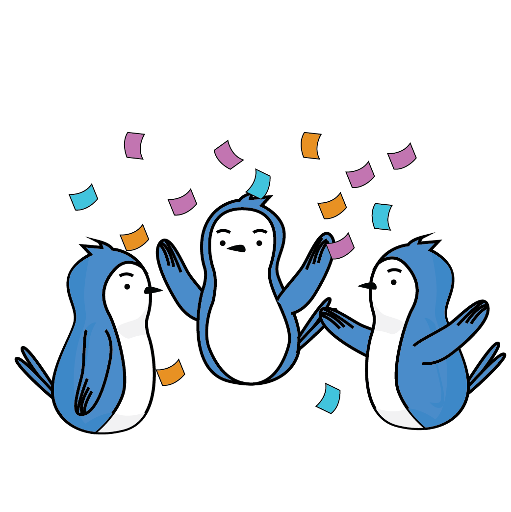 Blue Jay Emojis messages sticker-2