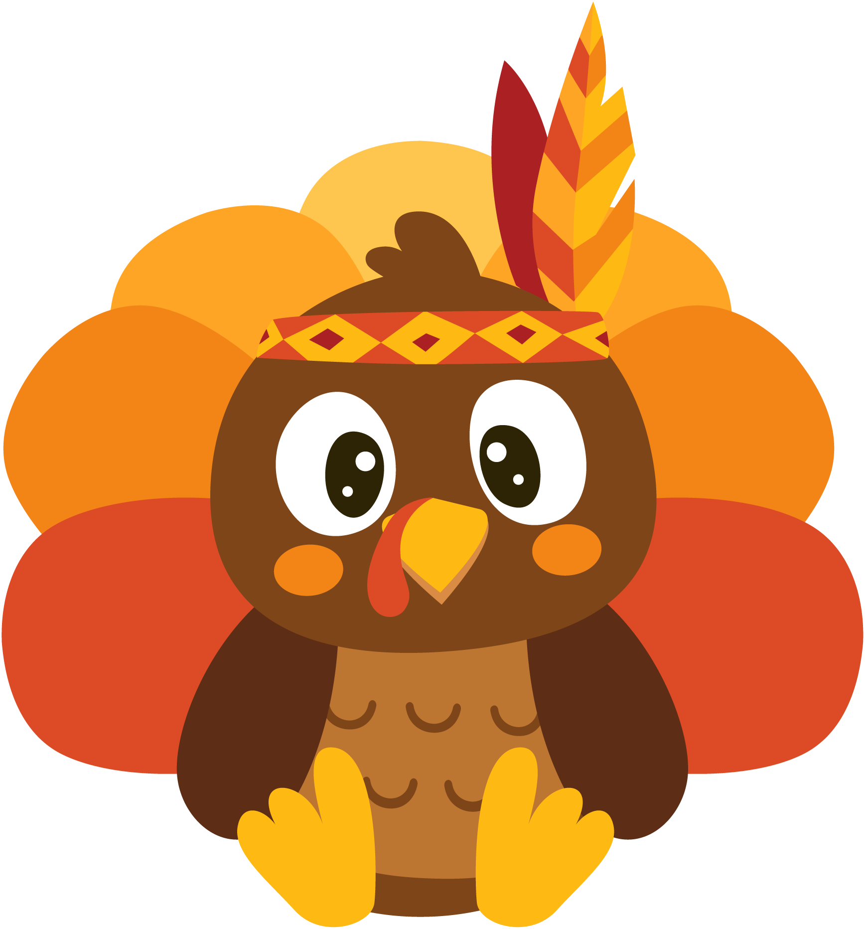 Turkey Time Stickers messages sticker-1