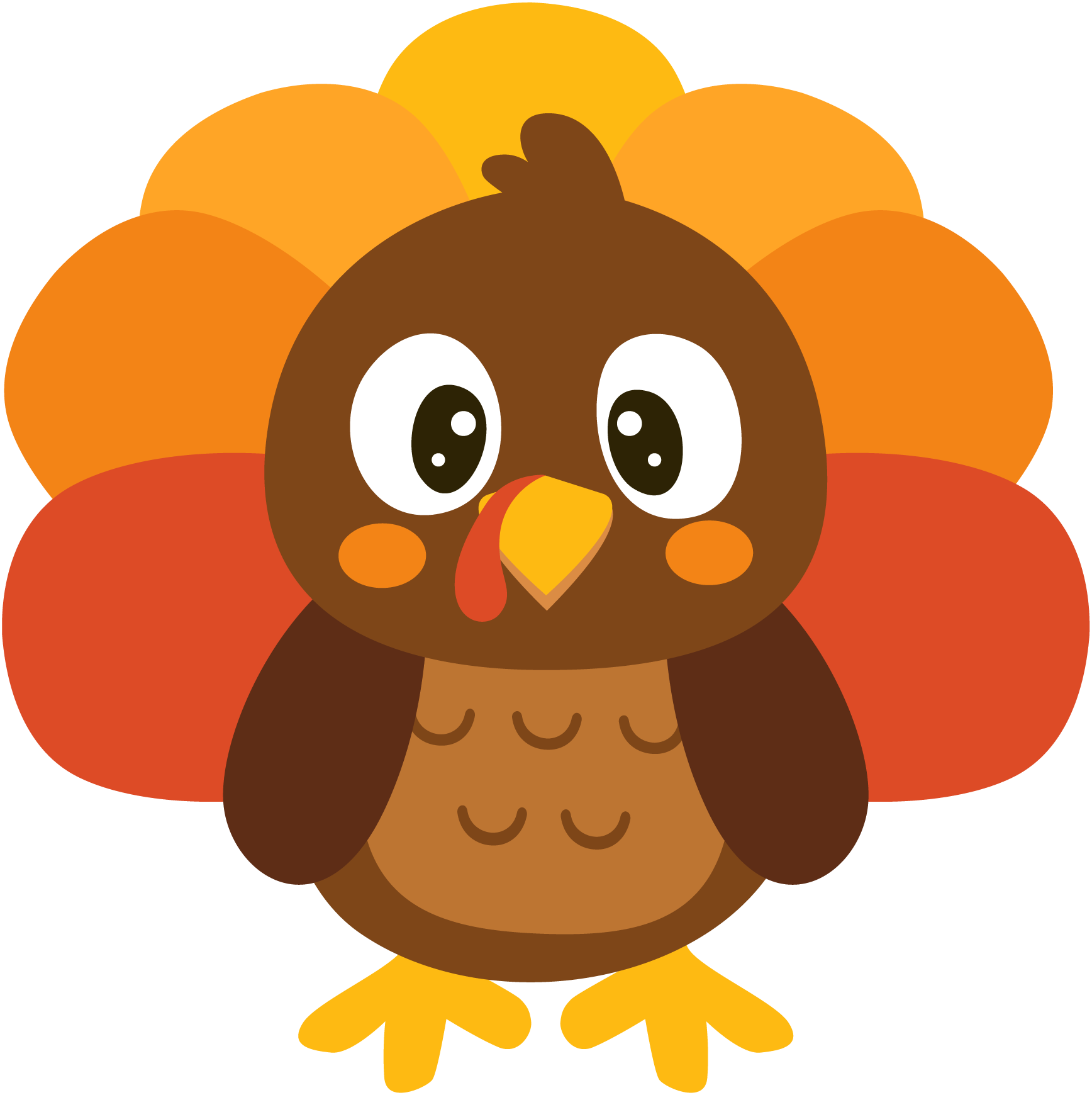 Turkey Time Stickers messages sticker-2