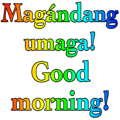 English Filipino messages sticker-0