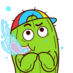 仙人掌和小鸡的故事 messages sticker-10