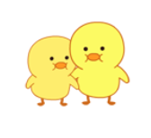 小黄鸭MOOD messages sticker-11