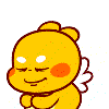 Cute yellow cubby dragon messages sticker-5