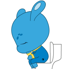 BlueAlienEmoji messages sticker-0
