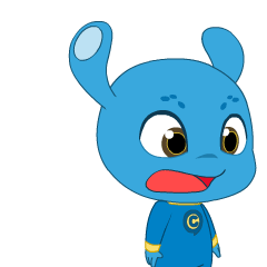 BlueAlienEmoji messages sticker-7