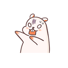 Fat Hamster And Black Cat messages sticker-11