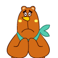 大熊哥趣味表情 messages sticker-4