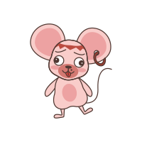 可爱老鼠EMOJI messages sticker-3
