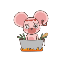 可爱老鼠EMOJI messages sticker-9