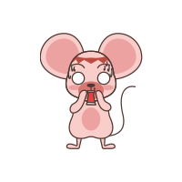 可爱老鼠EMOJI messages sticker-2