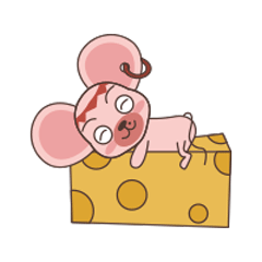 可爱老鼠EMOJI messages sticker-10