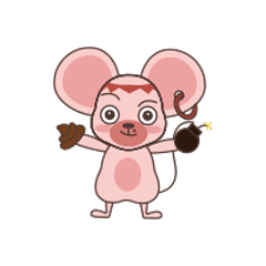 可爱老鼠EMOJI messages sticker-6