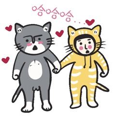 Cat star Stickers messages sticker-4