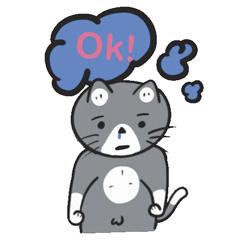 Cat star Stickers messages sticker-3