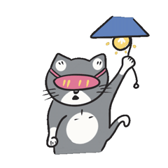 Cat star Stickers messages sticker-9