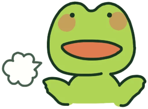 GreenFrogSHOW messages sticker-7