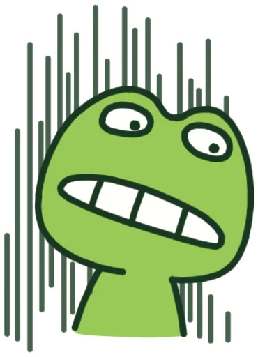 GreenFrogSHOW messages sticker-11