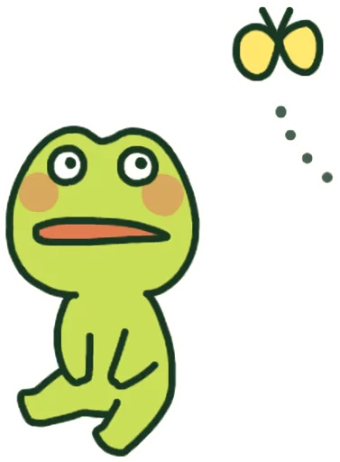GreenFrogSHOW messages sticker-1
